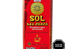 Chocolate Sol del Cuzco barra